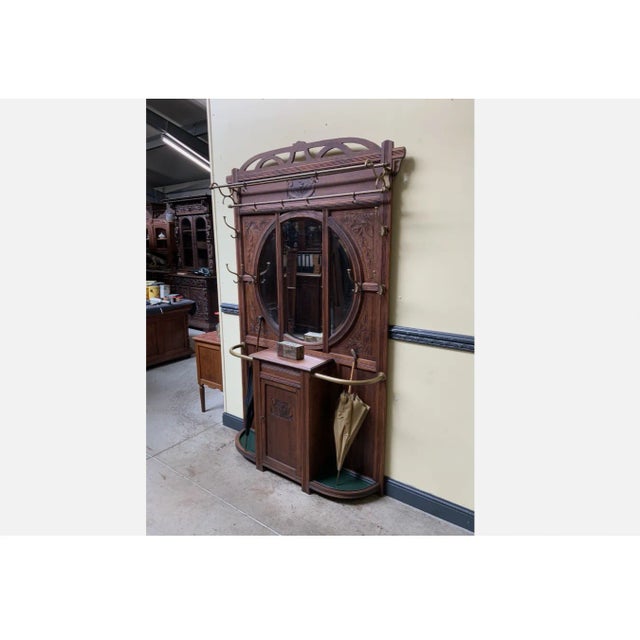 Antique Clothes Rack, 1890s For Sale - Image 6 of 9