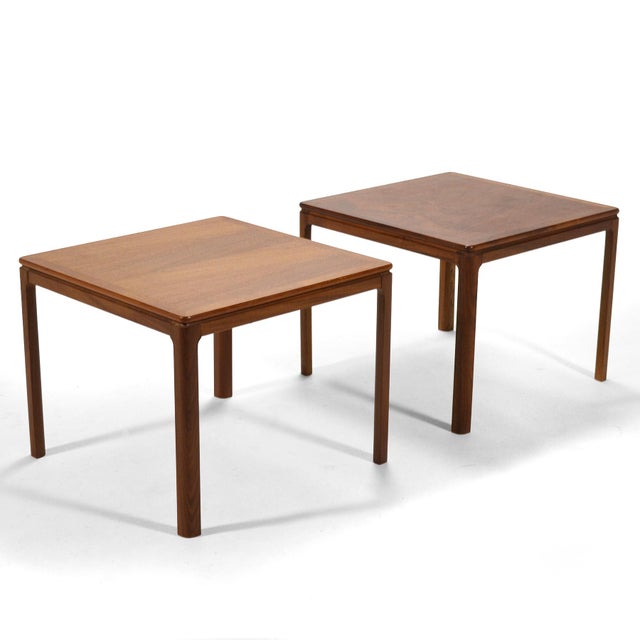 These beautiful teak tables are a great example of Scandinavian modern design. Expertly crafted with wonderful, subtle...