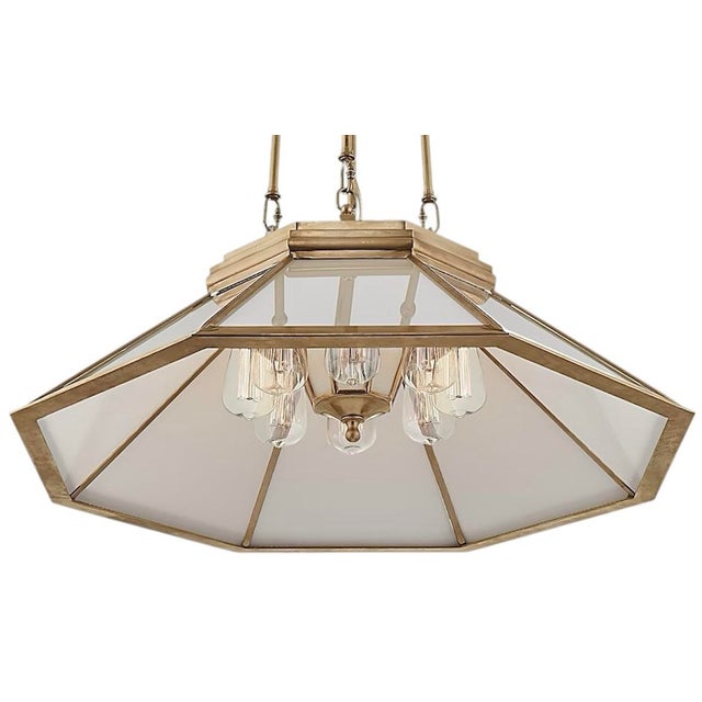 Brand New! Elevate your interior with this exquisite Virtual Comfort Rivington Medium 8-Paneled Chandelier, which blends...