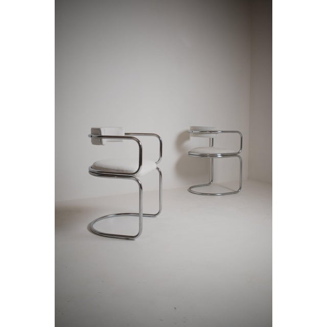 1970s Chairs by Renato Zevi for Roche & Bobois, 1970s, Set of 5 For Sale - Image 5 of 18