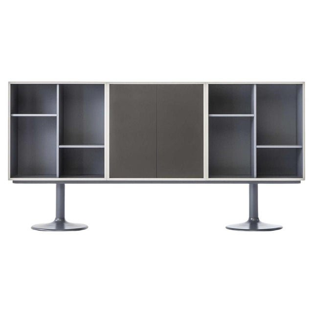 Casiers Standard Cabinet with Corolle Legs by Le Corbusier for Cassina For Sale - Image 10 of 10