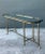 Vintage Brass Hoof Console Table For Sale - Image 12 of 12