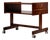 Console on Wheels in Rosewood & Chrome Wheels, Sergio Rodrigues, 1960s For Sale