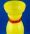 20th Century Large Yellow Glass Vase by Periev R. Pint, Barovier and Toso Collection, Czechoslovakia, 1980s For Sale - Image 10 of 18