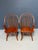 Brown Set of Nine Hunt Country Continuous Bow Dining Chairs 2 Armchairs & 7 Side Chairs For Sale - Image 8 of 18