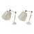 Serena & Lily Larkspur Task Sconces - a Pair For Sale