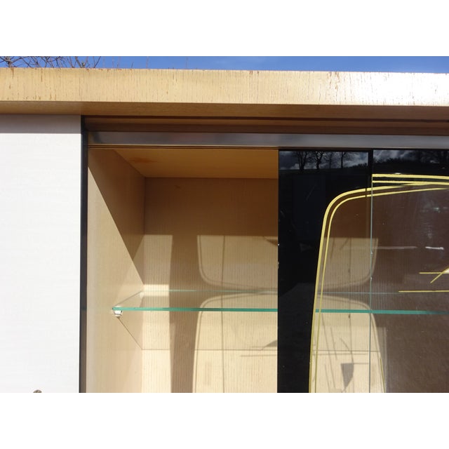 Beige Large Vintage Sideboard in Wood and Formica from Weiler, 1960s For Sale - Image 8 of 18