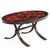 Brown Pair of French Lava Stone and Wrought Iron Tables, C. 1970 For Sale - Image 8 of 8