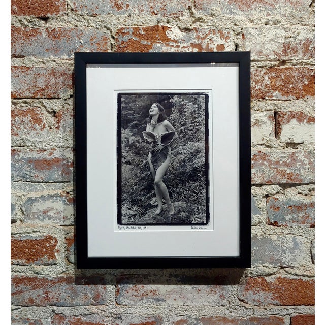 "Bjork Nude in Woodstock" Photograph Signed by Laura Levine, 1991 For Sale - Image 10 of 10
