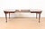 Henkel Harris Queen Anne Solid Mahogany Extension Dining Table, Newly Refinished For Sale In South Bend - Image 6 of 14