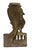 Hubley Manufacturing Company 1920s Hubley Peacock With Victorian Urn - Doorstop For Sale - Image 4 of 6