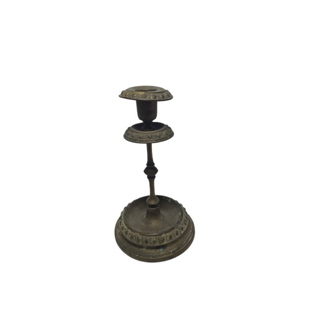 Biedermeier Silver Candleholder, Austro-Hungarian Empire, 1890s For Sale - Image 5 of 10