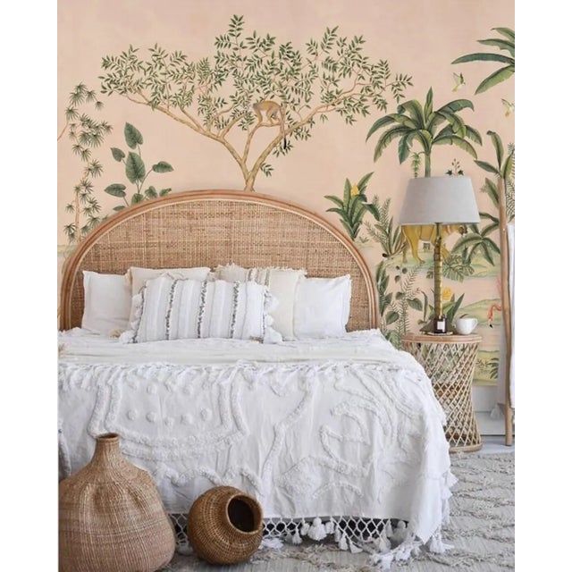 1: Wallpaper material: German Imported 185g Pure Paper: A premium, heavy-weight pure paper that delivers an exceptional...