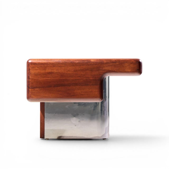 Mid 20th Century Vladimir Kagan Mid Century Marble Top Executive Desk For Sale - Image 5 of 12