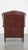 English Dark Leather Wing Chair For Sale - Image 4 of 13