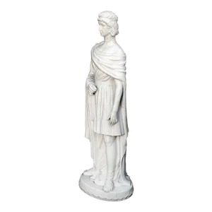 Early 20th Century Neoclassical Bisque Roman/Greek Male Figurine