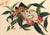 China Trade Pith Paper Paintings of Fruit and Butterflies, a Set of Six For Sale - Image 13 of 14