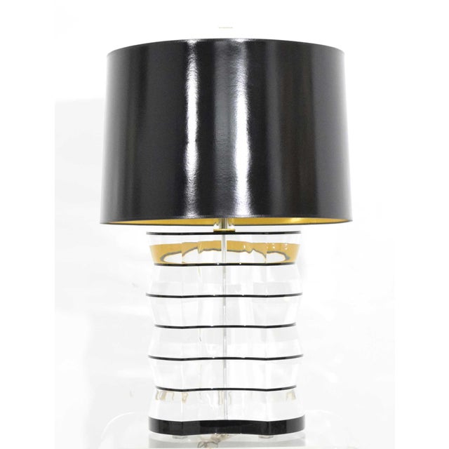 Mid-Century Modern Lucite and Acrylic Table Lamp by Clear-Lite For Sale - Image 3 of 9