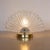 1930s Pair of French Art Deco Glass Demi Lune Table Lamps For Sale - Image 13 of 13