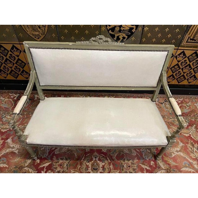 Artist: None Period: 20th century Style: Louis 16th, Directory Condition: En l'etat Material: Solid wood Length: 110Width:...