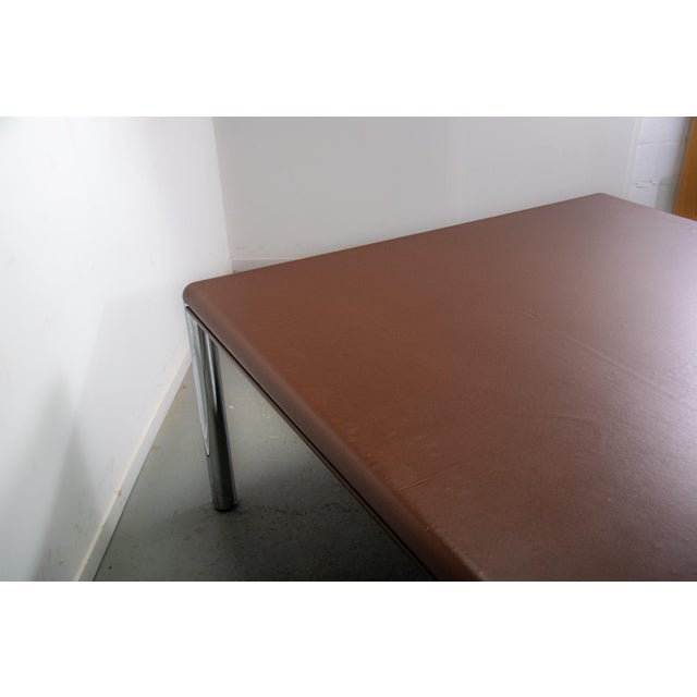 Metal Pfister Executive Office Collection Confrence Table from KnollStudio, 1988 For Sale - Image 7 of 12