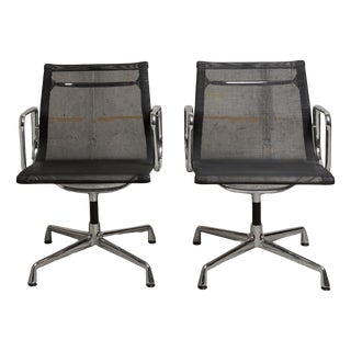 EA108 Swivel Chairs by Ray and Charles Eames for Vitra, 2006, Set of 2 For Sale