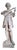 Grand Tour Alabaster Sculpture of Young Mozart Playing The, 1850, Alabaster For Sale