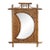 Early 20th Century France Tan Wood Mirror For Sale