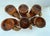 Amber Vintage Siesta Ware Amber Western Cowboy Bar Mugs — Set of 6 For Sale - Image 8 of 8