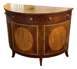 Burton Ching Georgian Demi-Lune Commode