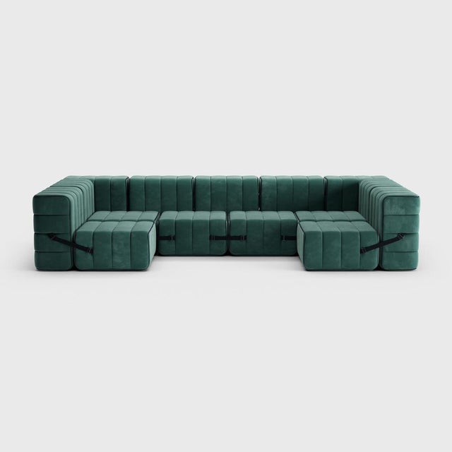 Not Yet Made - Made To Order Flexible U-Sofa from Ambivalenz, Set of 15 For Sale - Image 5 of 5