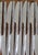 Vintage 1980s Stanley Roberts "Tiburon" Faux Bamboo Stainless Steel Flatware Set – 60 Pieces | Hollywood Regency Chinoiserie For Sale - Image 9 of 14