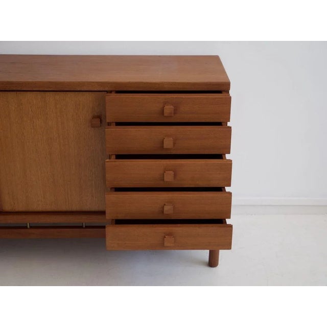 Teak & Brass Sideboard from La Permanente Mobili Cantù, 1960s For Sale - Image 4 of 14