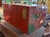 Paint Asian Red Lacquer Trunk Hand Painted Lilly Pad Motif For Sale - Image 7 of 9