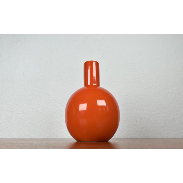 Vintage Minimalist Ceramic Vase from Asa Selection For Sale - Image 9 of 10