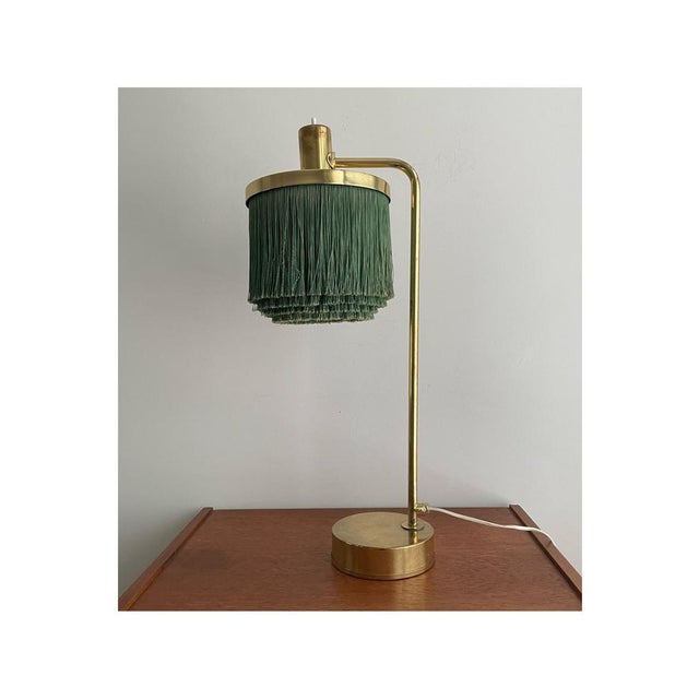 Wonderfull midcentury design table lamp, model B140, designed by Hans-Agne Jakobsson in Markaryd, Sweden, 1960s. Solid...