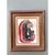 This vintage original abstract painting is a bold, gestural composition, its swirling forms built from thick, confident...
