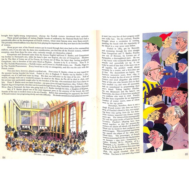 "Racing in France" 1950 Godolphin Darley (Inscribed) For Sale - Image 11 of 12