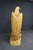 Large Hand-Carved Pine Bald Eagle Sculpture on Saw-Cut Base For Sale - Image 12 of 13