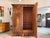 Wood Antique Empire Columned Hall Cabinet For Sale - Image 7 of 18