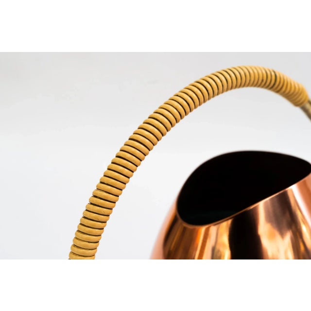 Copper Copper and Brass Watering Can, Vienna, Austria, 1950s For Sale - Image 8 of 9