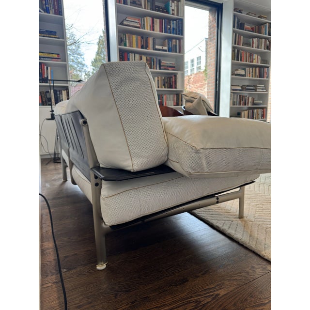 Modern Late 20th Century B&b Italia Leather Diesis 2-Seater For Sale - Image 3 of 9
