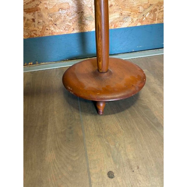 Wood Wooden and Rope Floor Lamp, 1950s For Sale - Image 7 of 8