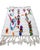 Elevate your bath space with this authentic, hand-knotted creamy Moroccan Azilal luxury rug. Showcasing a vibrant pink...