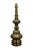 Mid-Century Modern Vintage Brass Hollywood Regency Baluster Oil Lantern Table Lamp For Sale - Image 3 of 14