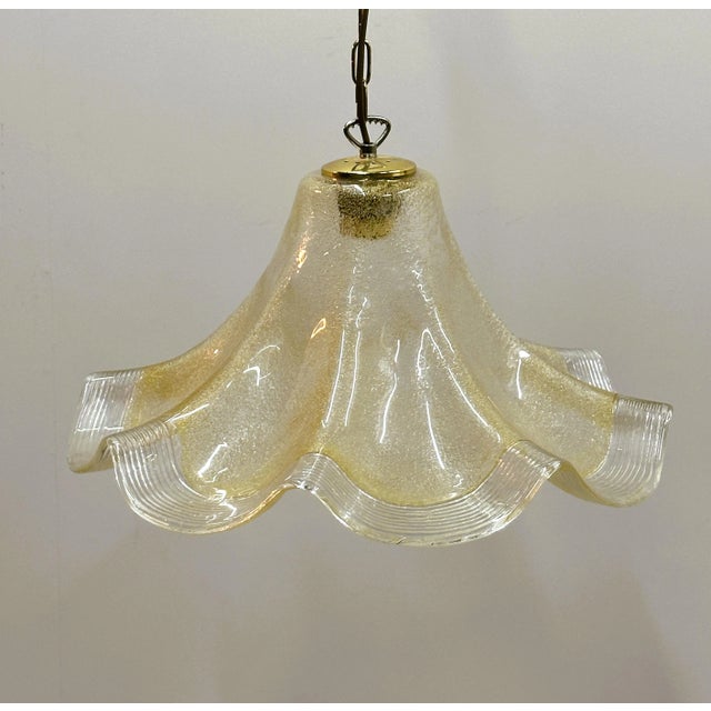 Vintage Umbrella Pendant in Murano Glass, 1970s For Sale - Image 10 of 10