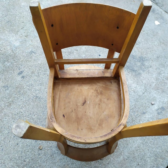 Dining Chairs by Michael Thonet for Thonet, 1950s, Set of 4 For Sale - Image 6 of 15