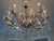 Metal 19th C. Rococo Iron & Crystal Round Chandelier From Rh, Designed by Timothy Oulton With a Rustic Metal Frame and Cascading Cut Crystal. For Sale - Image 7 of 7