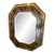 Designer Acid Etched Octagonal Mirror by LaBarge For Sale
