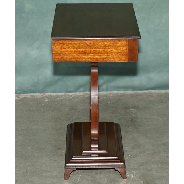 Regency Style Hardwood Kyre Form Side Tables, Set of 2 For Sale - Image 11 of 18